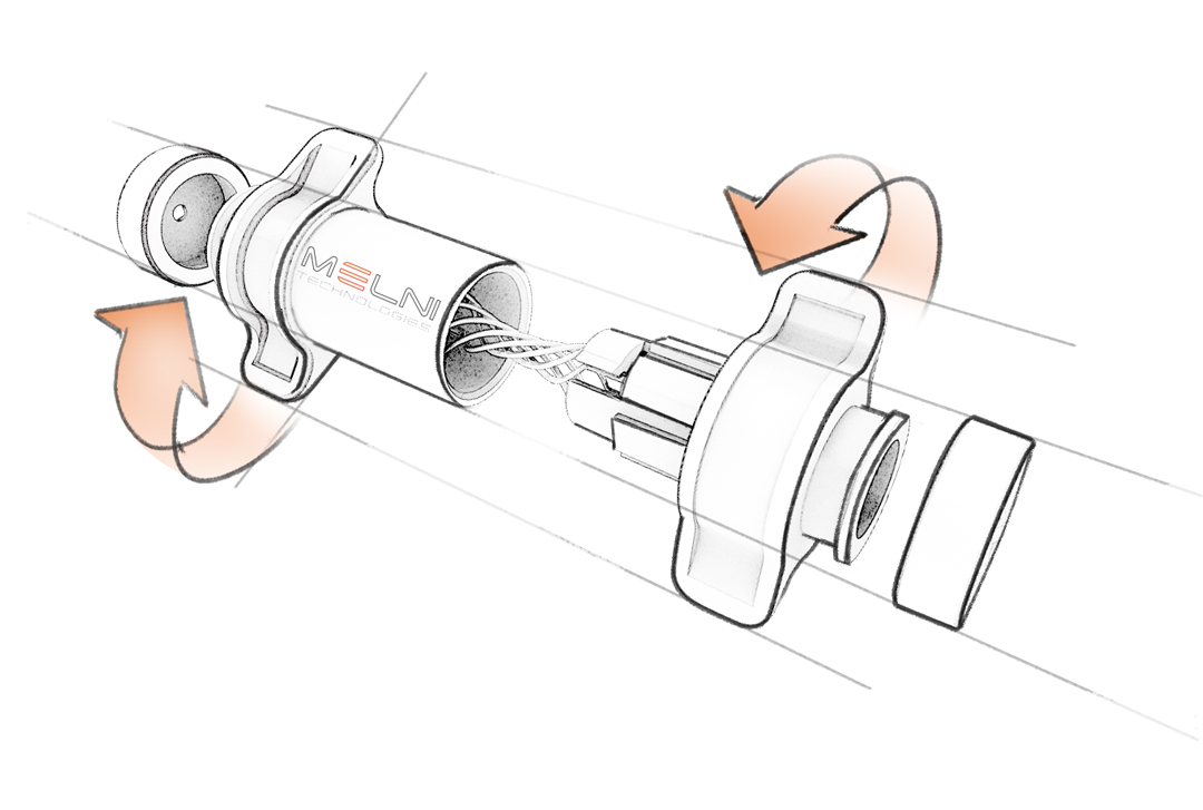 Melni Technologies Hyper-Splice sketch